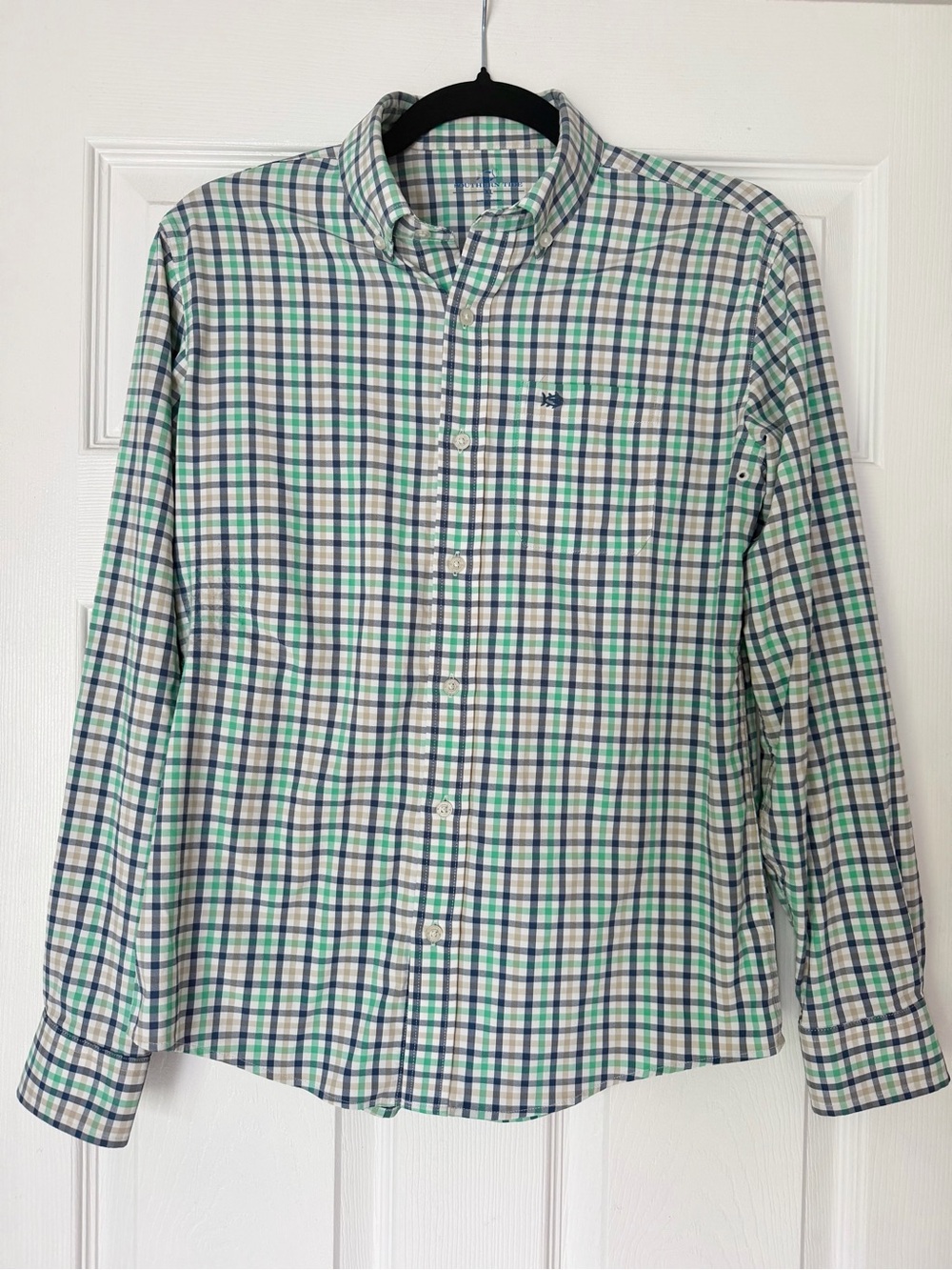 Southern Tide Button-Down Plaid Shirt